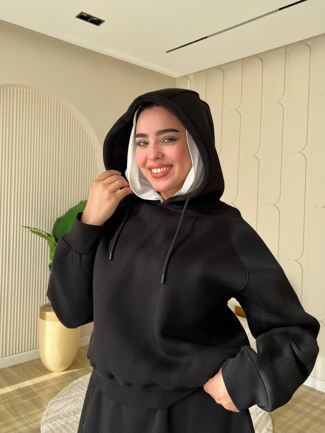 Set Melton Casual Black