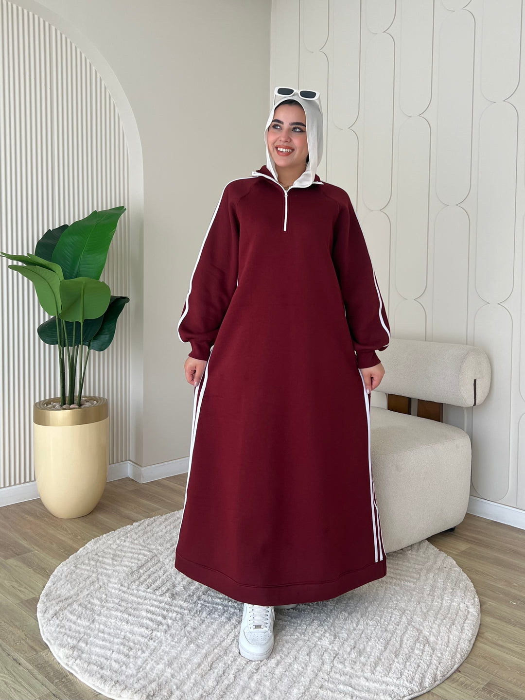 Dress Adidas Burgandy