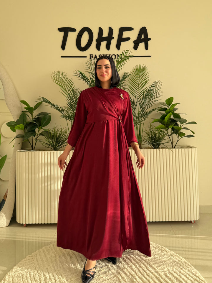 Dress Burgandy