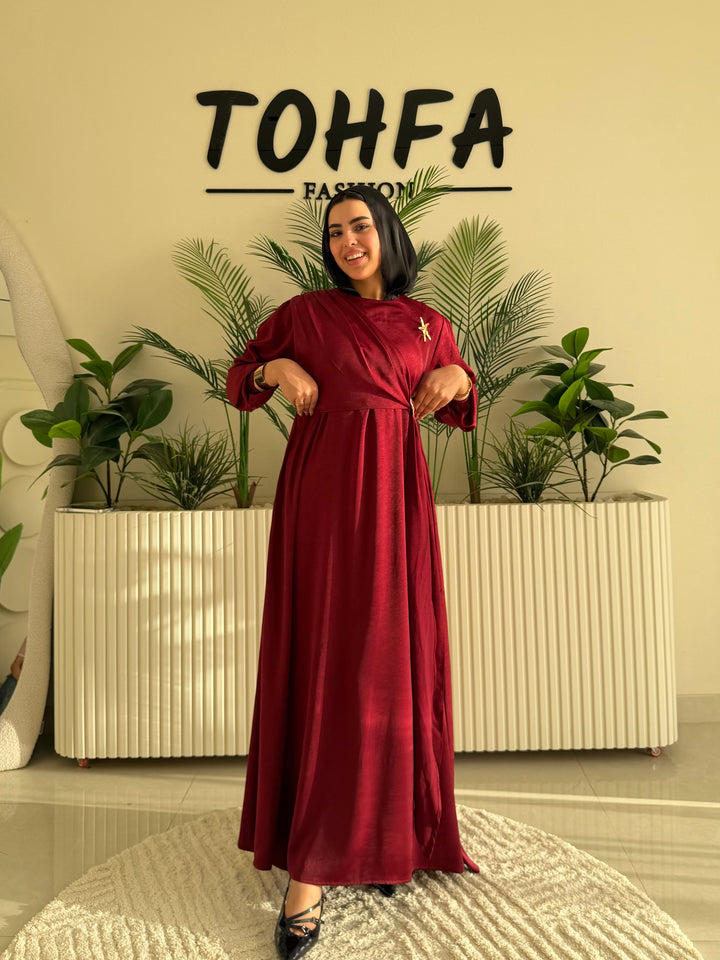 Dress Burgandy