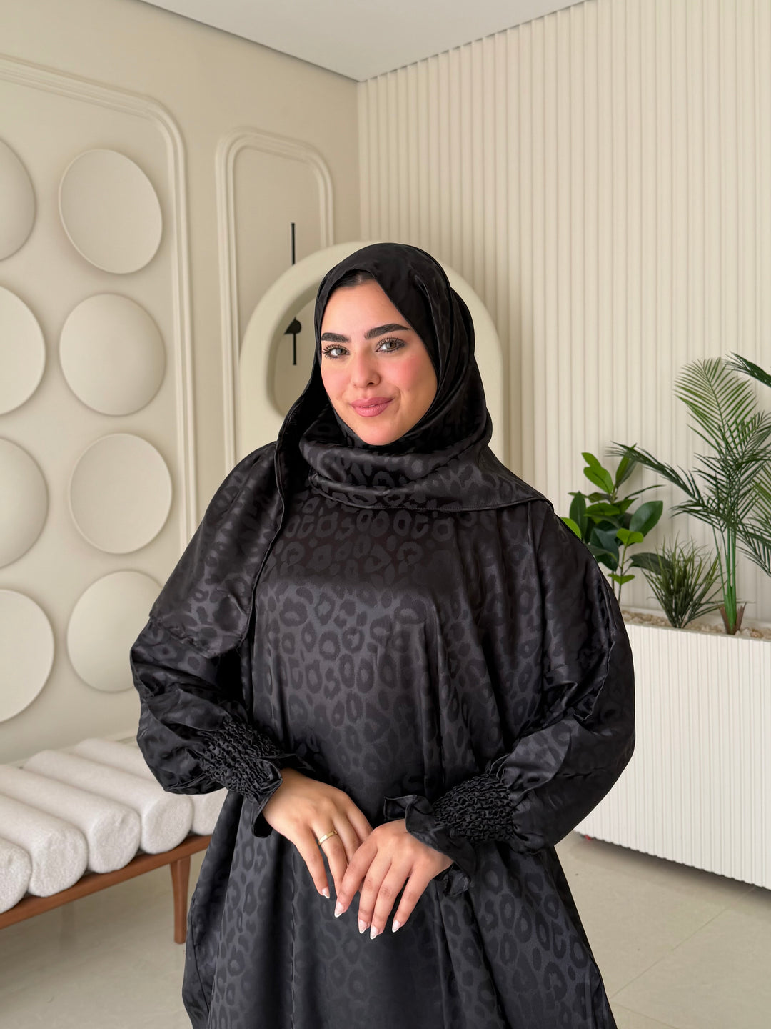 Isdal Jacquard Black