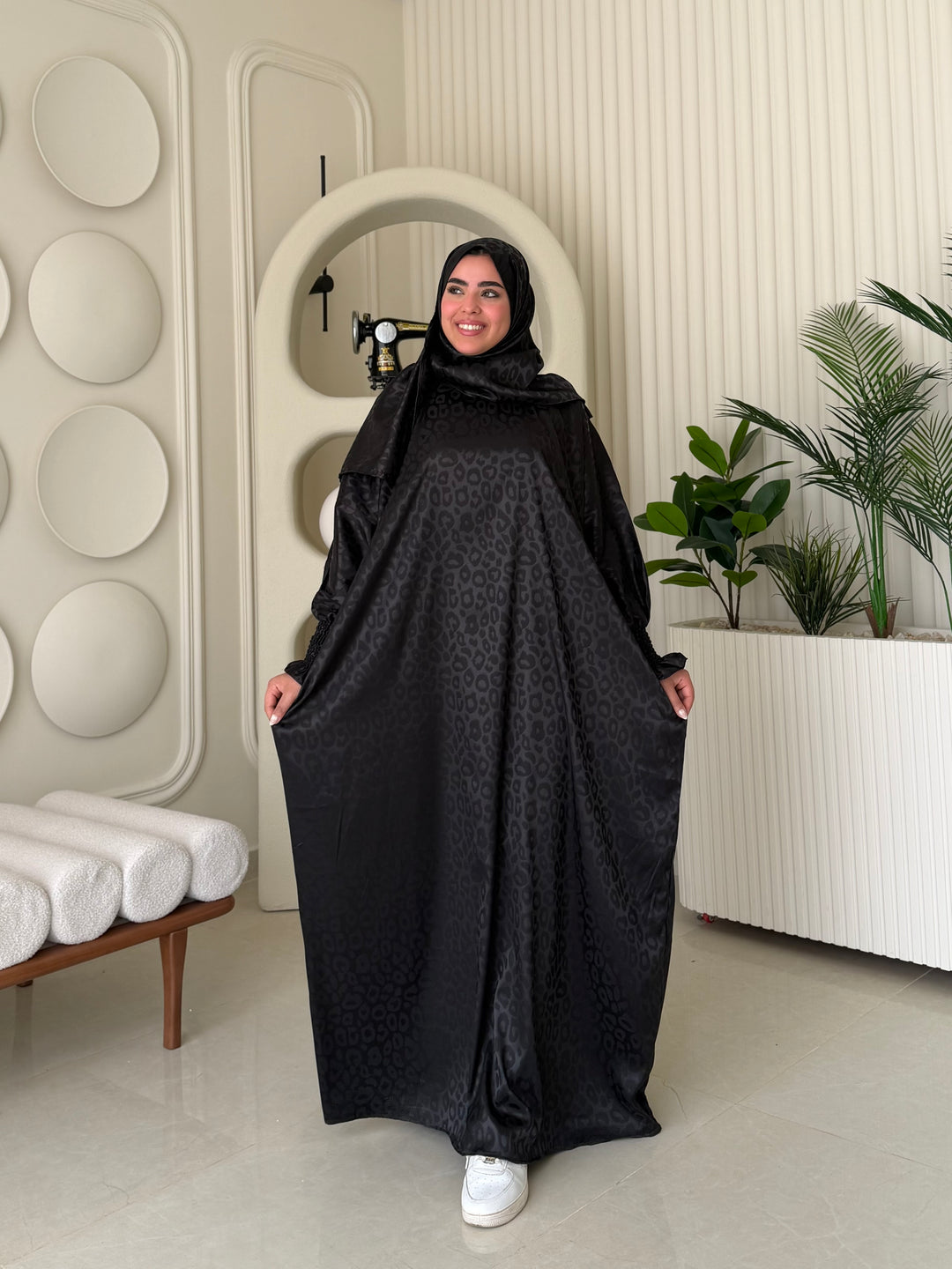 Isdal Jacquard Black