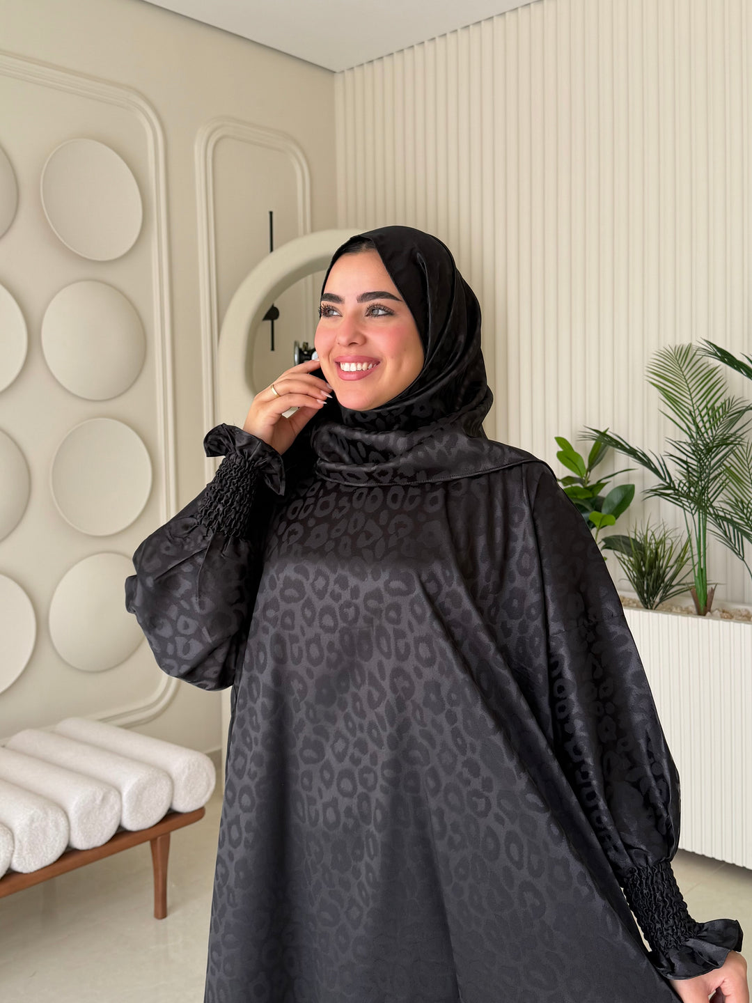 Isdal Jacquard Black