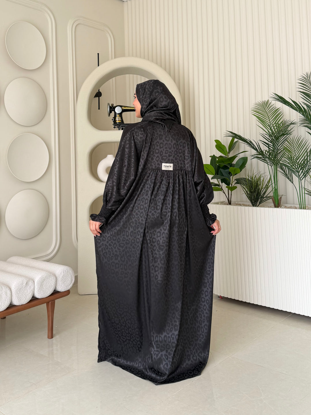 Isdal Jacquard Black