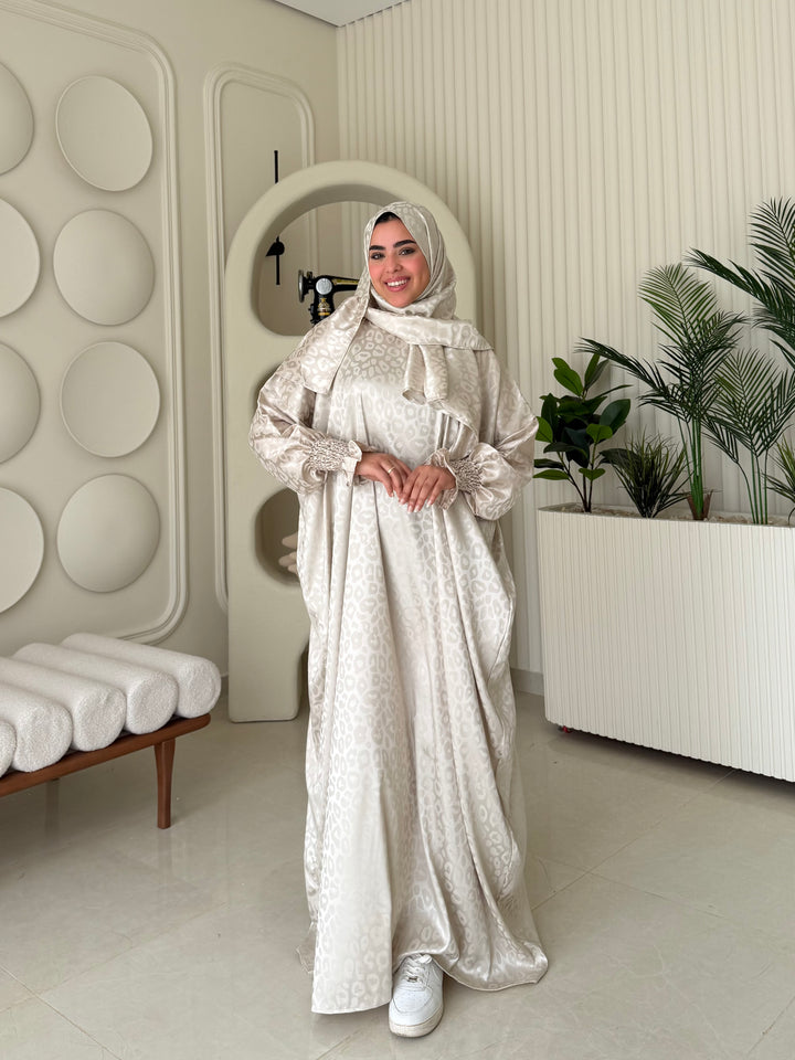 Isdal Jacquard Beige