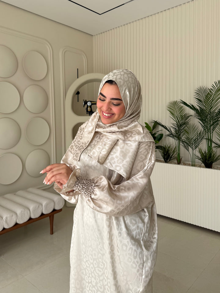 Isdal Jacquard Beige