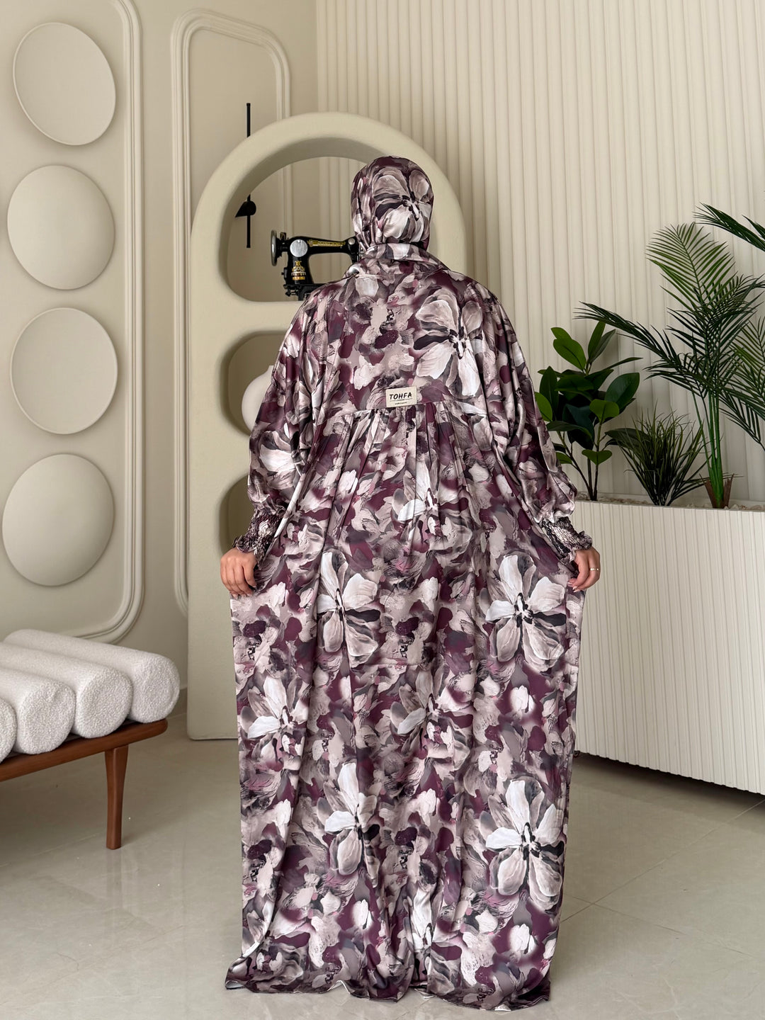 Isdal Satin Velvet Purple