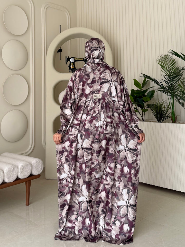 Isdal Satin Velvet Purple