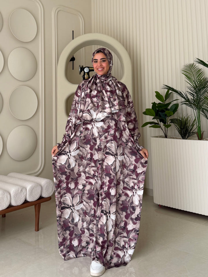 Isdal Satin Velvet Purple