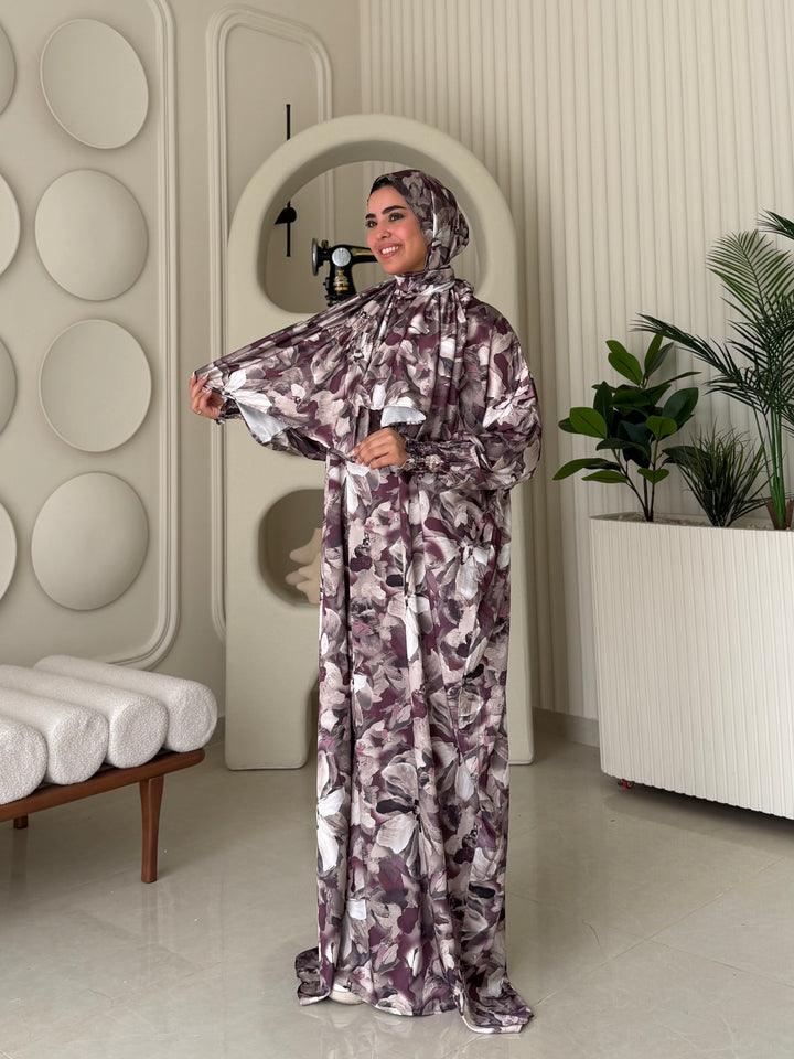 Isdal Satin Velvet Purple