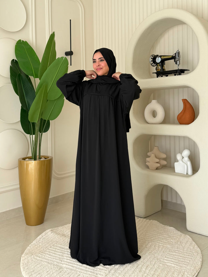 Abaya Umrah Black
