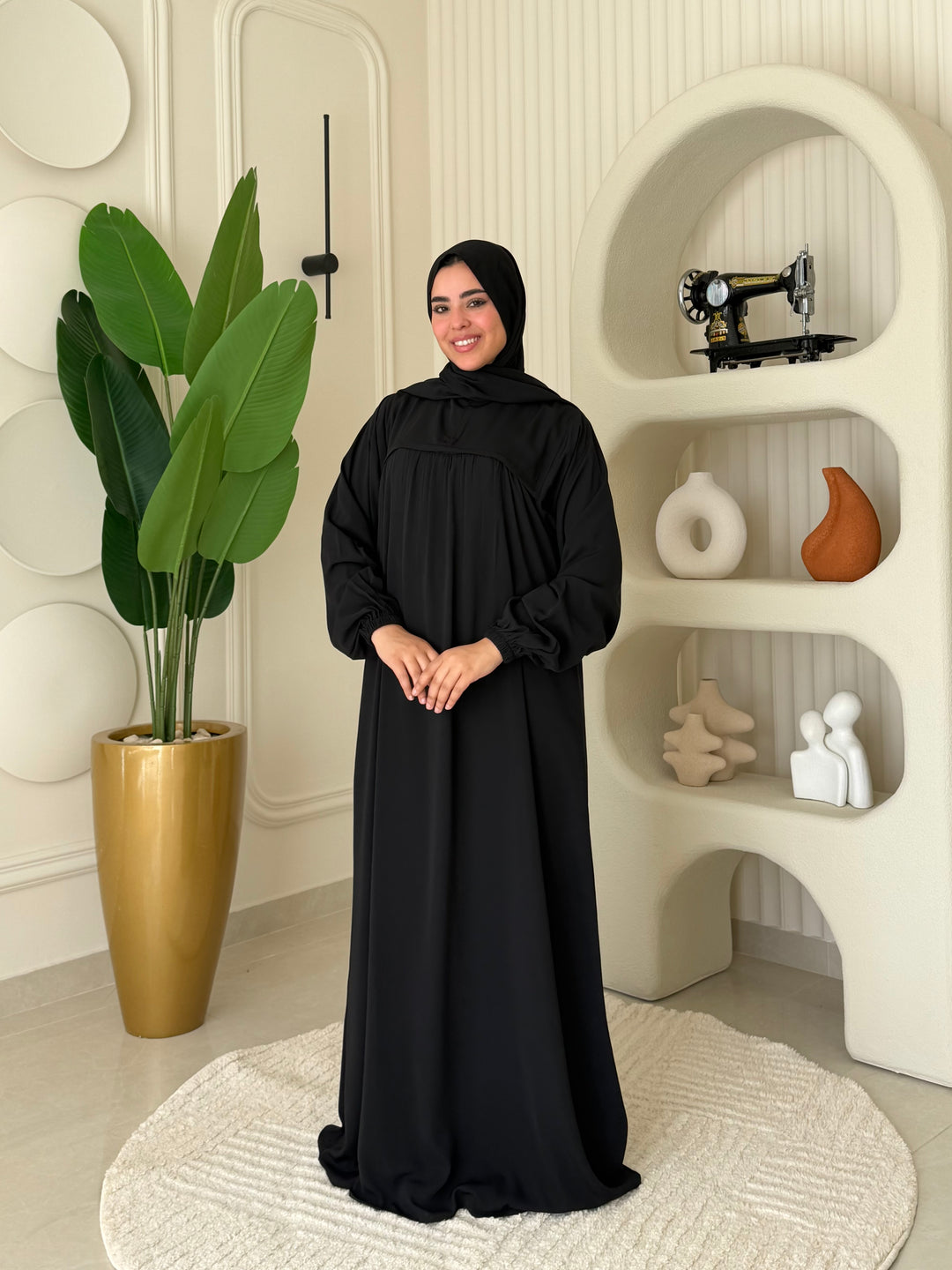 Abaya Umrah Black