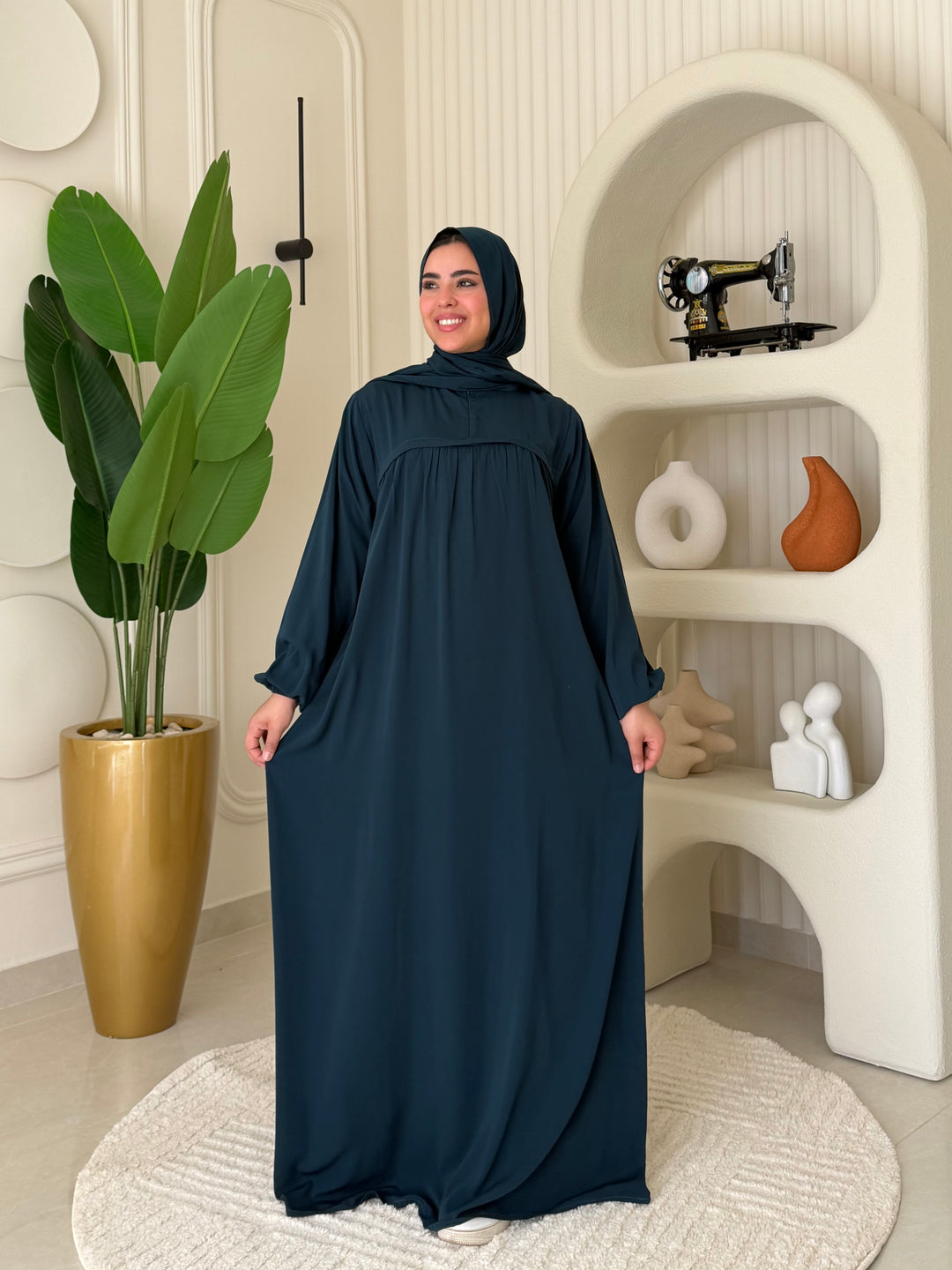 Abaya Umrah Blue