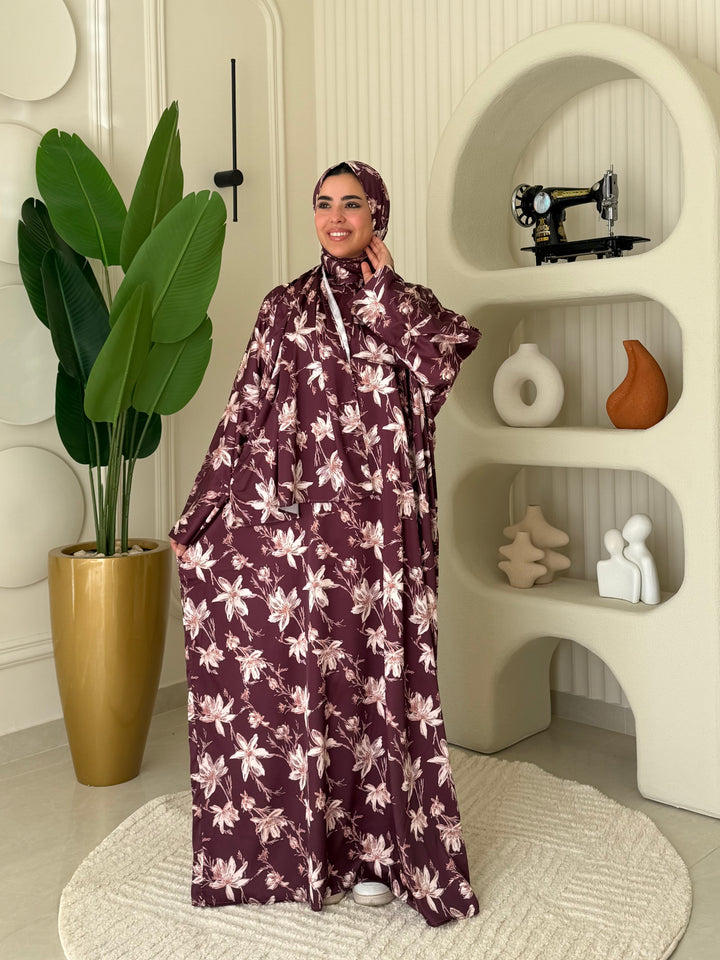 Isdal Stain Flower Burgandy