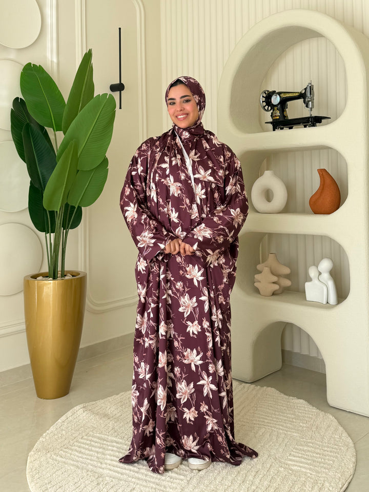 Isdal Stain Flower Burgandy