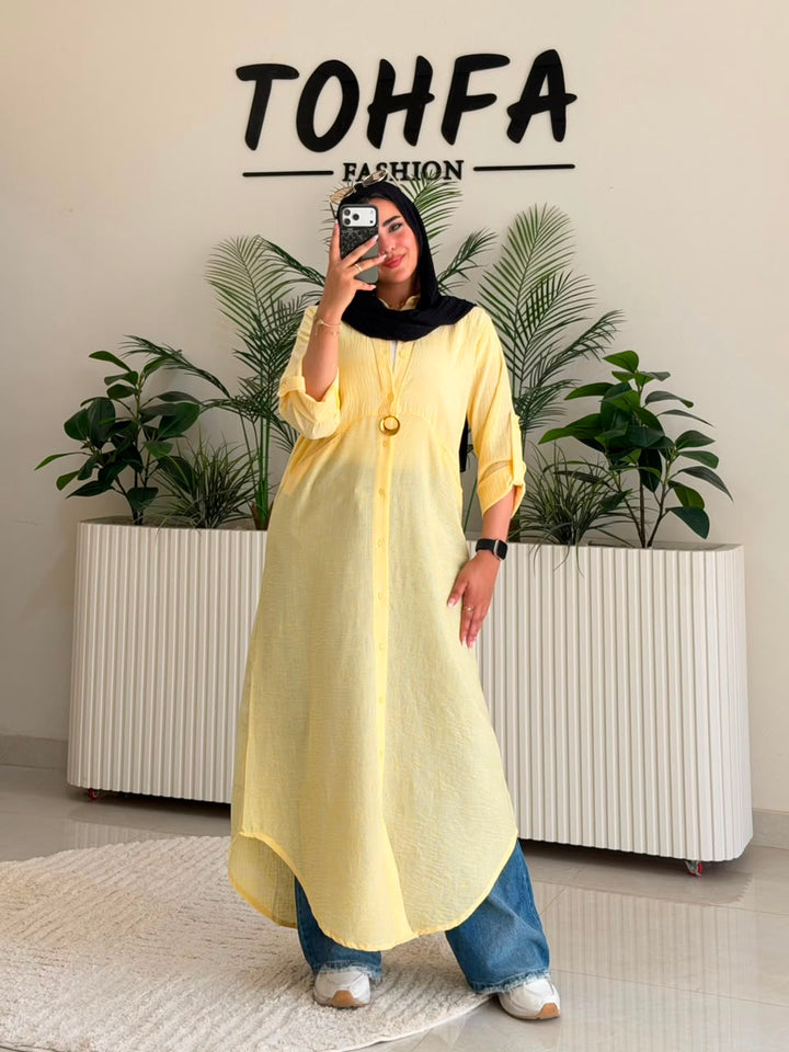 Linen Long Shirt