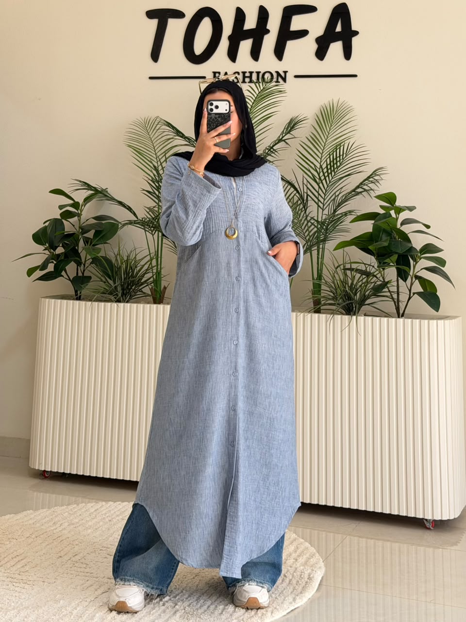Linen Long Shirt