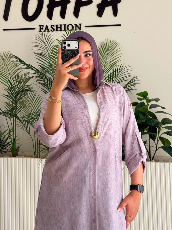 Linen Long Shirt